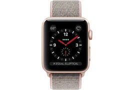 Apple Watch Series 3 GPS + Cellular Smartwatch (Black Strap, 38mm)