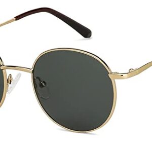 Vincent Chase Eyewear By Lenskart | Full Rim Round Branded Latest and Stylish Sunglasses | Polarized and 100% UV Protected | Men & Women | Medium | VC S13112-Pack of 1