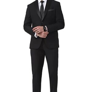 Peter England Men Business Suit Pants Set