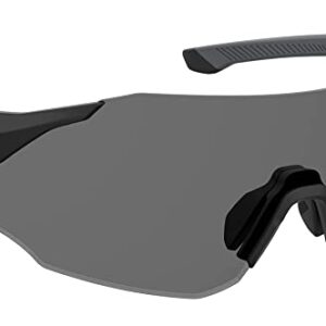 Under Armour Non-Polarized Rectangular Male's Sunglasses-(UA HAMMER/F O6W 99KA| Black color