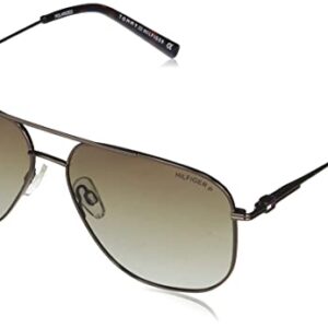 Tommy Hilfiger Gradient Square Men Sunglasses 867 C5 59 S |59| Brown Colour Lens